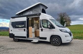 FIAT BAVARIA K600G – Fourgon aménagé 4 couchages avec toit relevable – 2